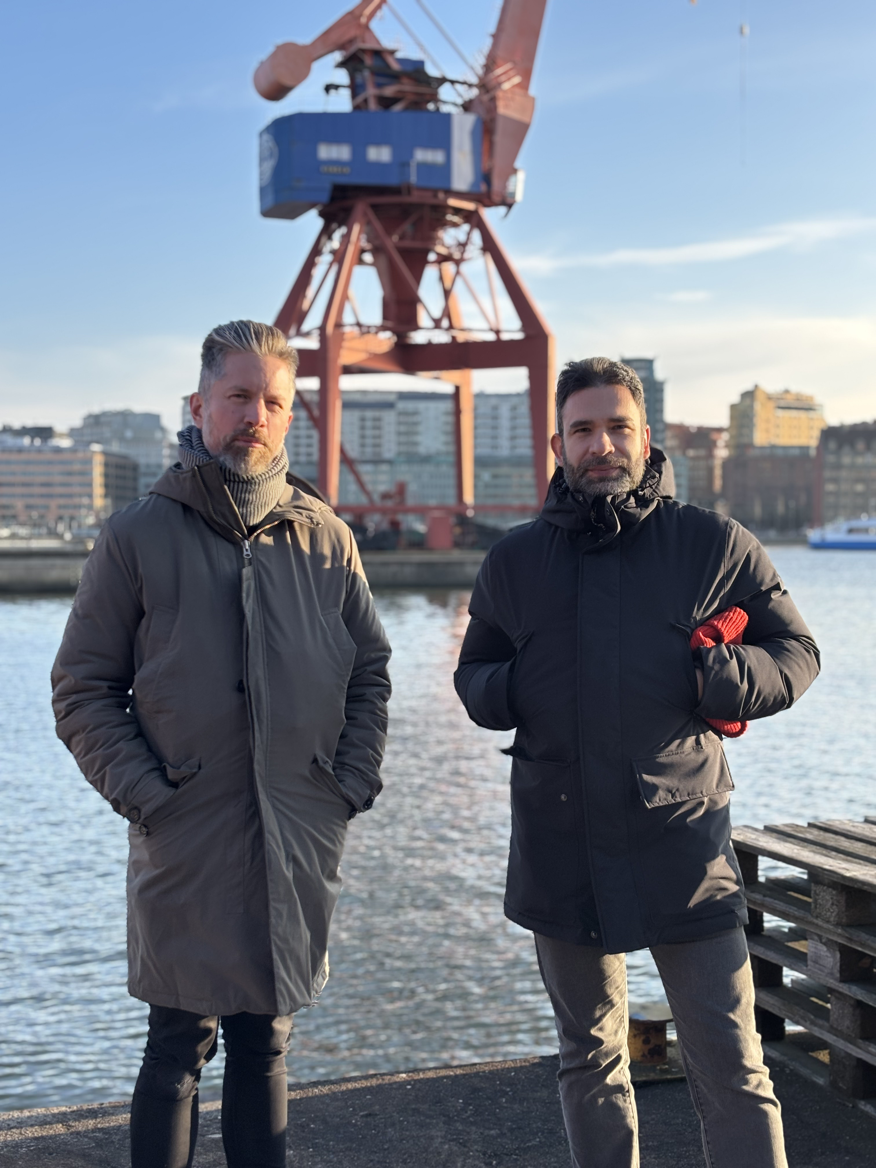 Uroš Petrevski and Erik Arvedson